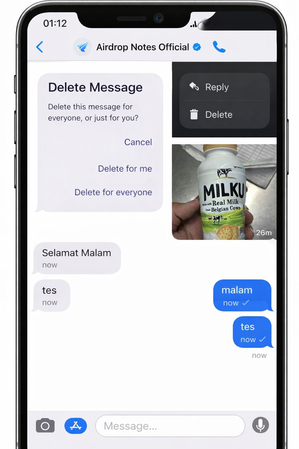 Untuk mengirim Pesan ,silakan cari user tersebut lewat penca